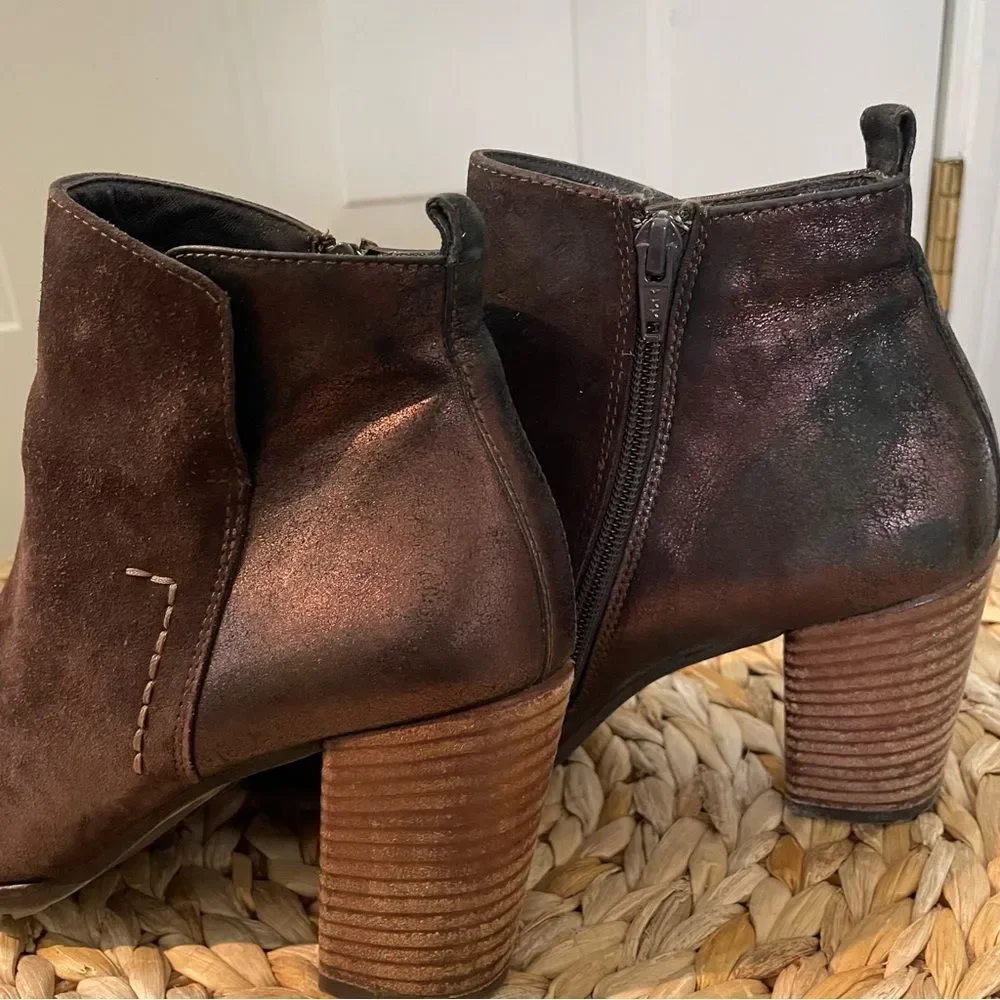 Paul Green München Dark Brown Ankle Boots Women’s AU 5.5 / US 7.5
